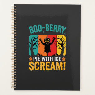 Boo-Berry Pie Halloween Ice Scream Design Planner