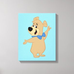 Boo-Boo Bear Arms Wide Canvas Print