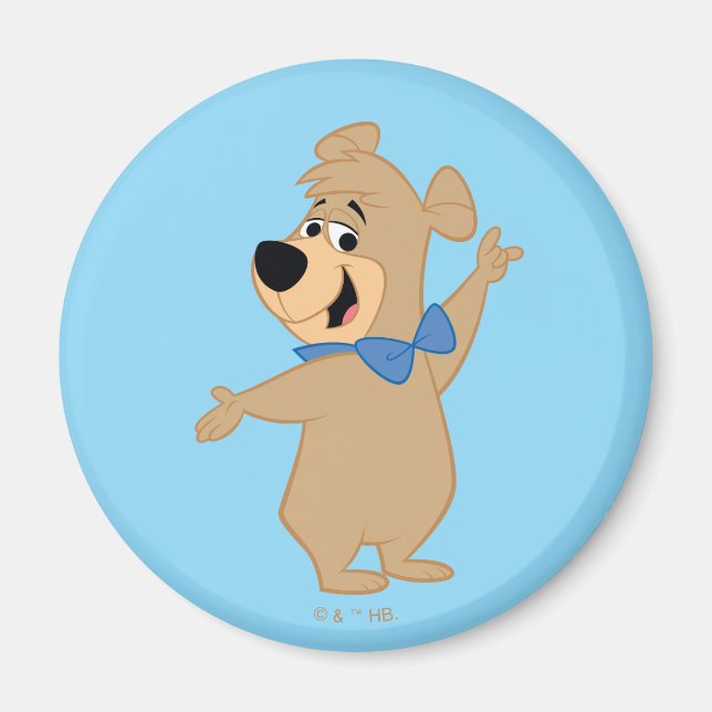 Boo-Boo Bear Arms Wide Magnet (Front)