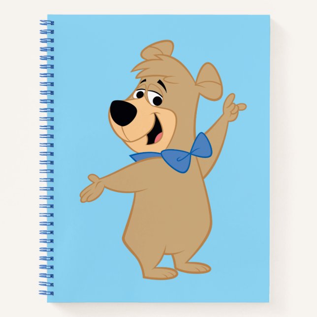 Boo-Boo Bear Arms Wide Notebook (Front)