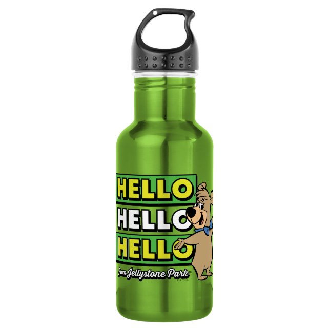Boo-Boo Bear Hello Hello Hello From Jellystone 532 Ml Water Bottle (Front)