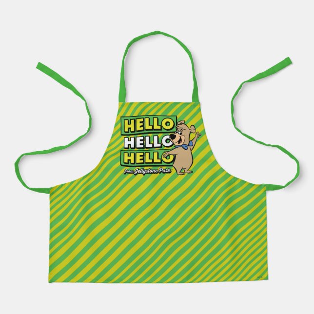 Boo-Boo Bear Hello Hello Hello From Jellystone Apron (Front)