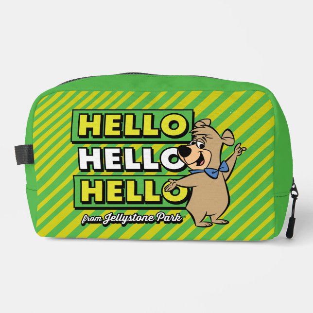 Boo-Boo Bear Hello Hello Hello From Jellystone Dopp Kit (Front)