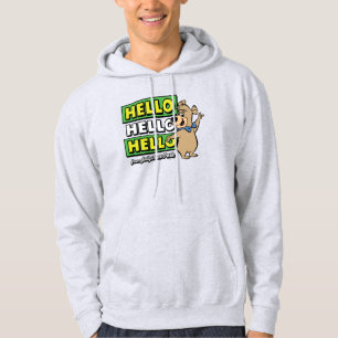Boo-Boo Bear Hello Hello Hello From Jellystone Hoodie