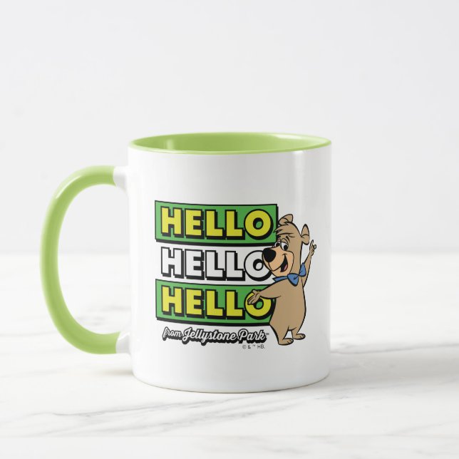 Boo-Boo Bear Hello Hello Hello From Jellystone Mug (Left)