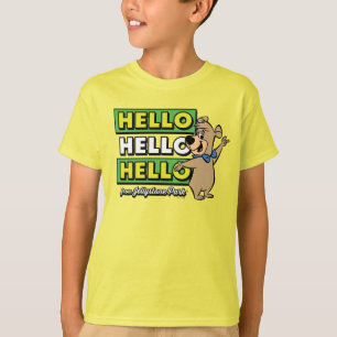 Boo-Boo Bear Hello Hello Hello From Jellystone T-Shirt