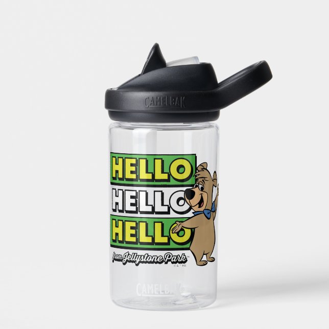 Boo-Boo Bear Hello Hello Hello From Jellystone Water Bottle (Left)