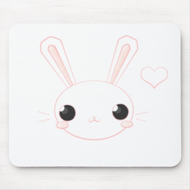 Boo-Boo Bunny Chan Mouse Pad (Front)