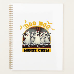 BOO BOO CREW CLASSIC NURSE HALLOWEEN T-SHIRT Overs Planner