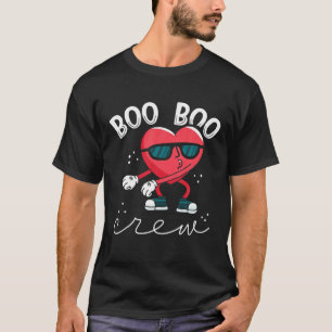 Boo Boo Crew Cute Valentine's Day Nursing Staff T-Shirt
