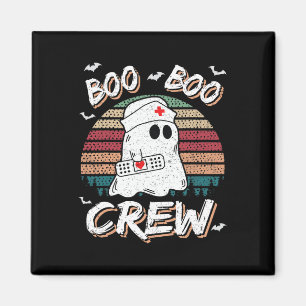 Boo Boo Crew Funny Ghost Ems Emt Paramedic Nurse H Magnet