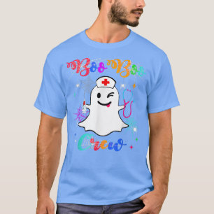 Boo Boo Crew Funny Ghost EMS EMT Paramedic Nurse H T-Shirt