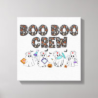 Boo Boo Crew � Funny Halloween Nurse Ghosts Medica