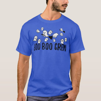 Boo Boo Crew Funny Matching Halloween Costume Boo T-Shirt