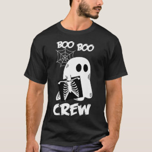 Boo Boo Crew Funny Radiology Nurse XRay Ghost Prem T-Shirt