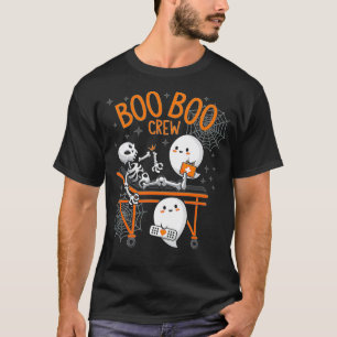Boo Boo Crew Ghost Doctor Paramedic EM Nurse Hallo T-Shirt