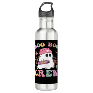 Boo Boo Crew Ghost Nurse Classic T-Shirt 710 Ml Water Bottle