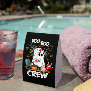 Boo Boo Crew Ghost Nurse Halloween Spooky