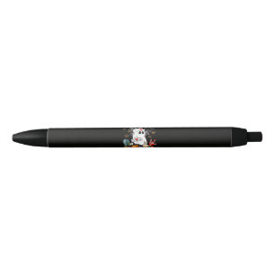 Boo Boo Crew Ghost Nurse Halloween Spooky Black Ink Pen