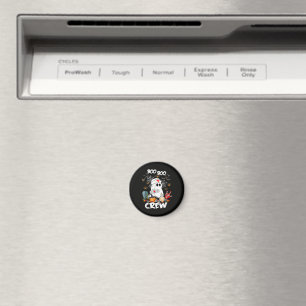 Boo Boo Crew Ghost Nurse Halloween Spooky Magnet