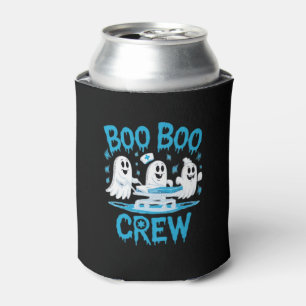 Boo Boo Crew Ghost Paramedic Nurse Halloween Essen Can Cooler