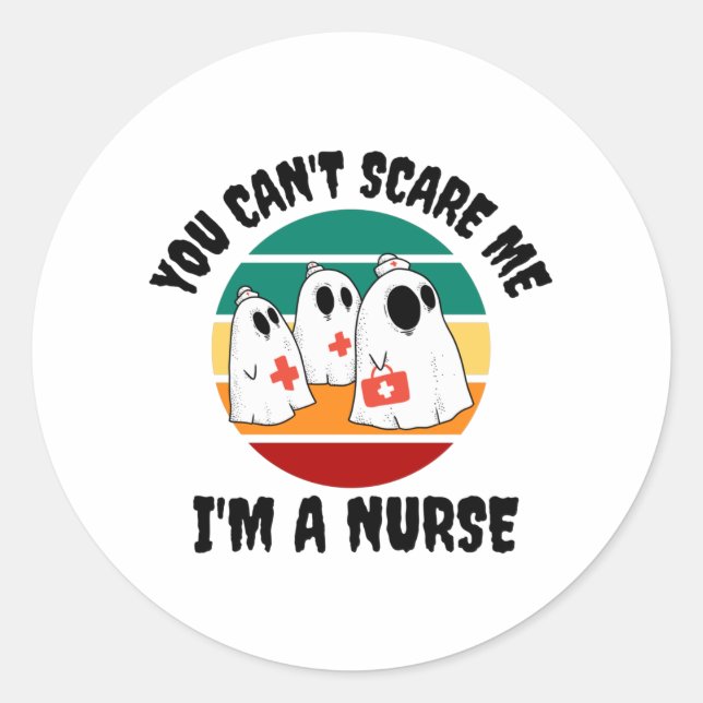 Boo Boo Crew - Halloween 2021 Nurse Gift Classic Round Sticker (Front)