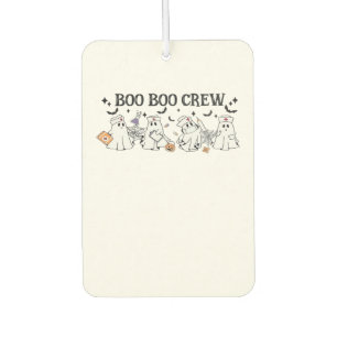 boo Boo Crew Halloween Classic T-Shirt Car Air Freshener