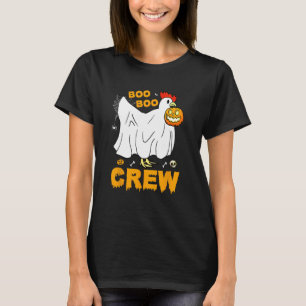 Boo Boo Crew Halloween Cute Ghost Funny Chicken Wo T-Shirt