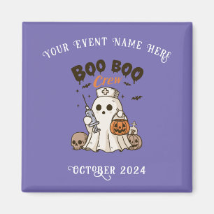 Boo Boo Crew Halloween Magnet for Nurses