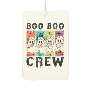 Boo Boo Crew Halloween Nurse Car Air Freshener