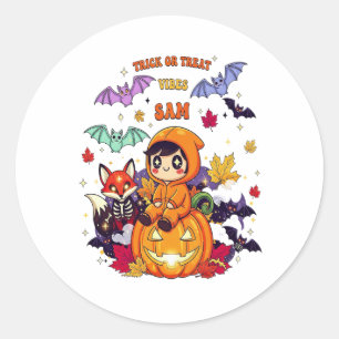 Boo Boo Crew Halloween Nurse Classic Round Sticker