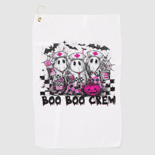 Boo Boo Crew Halloween Nurse Classic T-Shirt Golf Towel