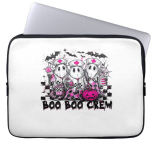 Boo Boo Crew Halloween Nurse Classic T-Shirt Laptop Sleeve