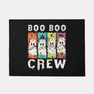 Boo Boo Crew Halloween Nurse Doormat