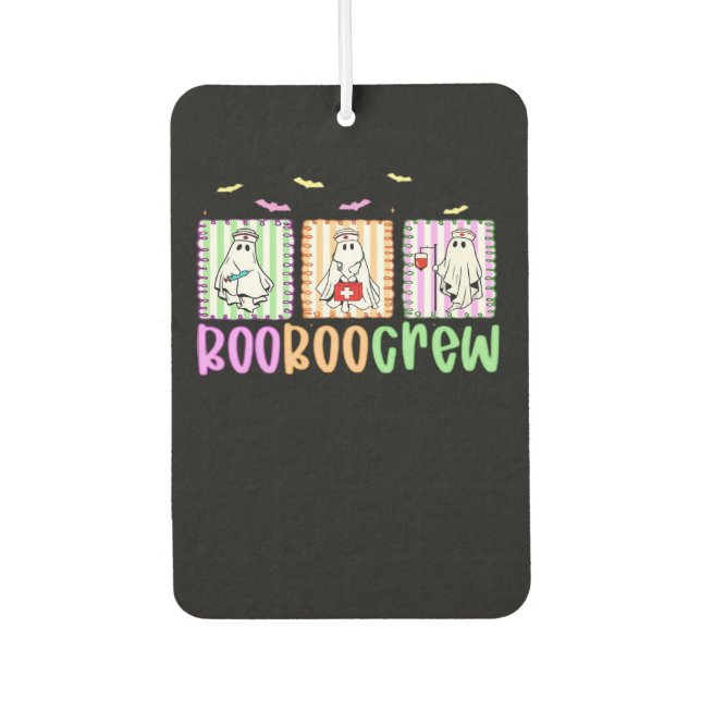 Boo Boo Crew Halloween Nurse Essential T-Shirt Car Air Freshener (Front)