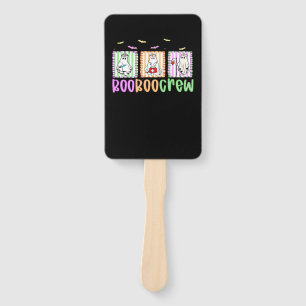 Boo Boo Crew Halloween Nurse Essential T-Shirt Hand Fan
