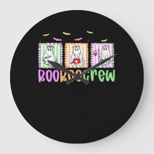 Boo Boo Crew Halloween Nurse Essential T-Shirt Large Clock