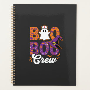 Boo Boo Crew Halloween Nurse Ghost Design Planner