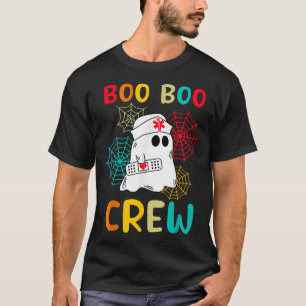 Boo Boo Crew Halloween Nurse Healthcare T-Shirt