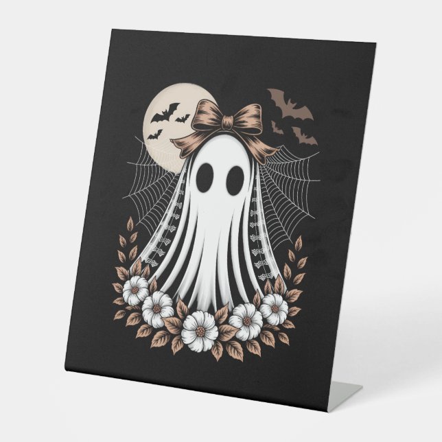 Boo Boo Crew Halloween Nurse Pedestal Sign (Front)