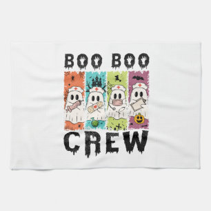 Boo Boo Crew Halloween Nurse Tea Towel