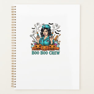 Boo Boo Crew Halloween Nurse with Syringes and Pum Planner