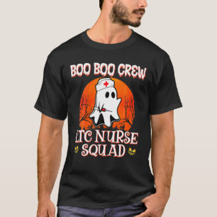 Boo Boo Crew LTC Nurse Squad Cute Halloween Costum T-Shirt