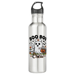 Boo Boo Crew Nurse Ghost Classic T-Shirt 710 Ml Water Bottle