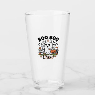 Boo Boo Crew Nurse Ghost Classic T-Shirt Glass