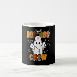 Boo Boo Crew  Nurse Ghost Halloween Costume Women  Coffee Mug