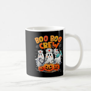Boo Boo Crew Nurse Ghost Halloween Costumes Men Wo Coffee Mug