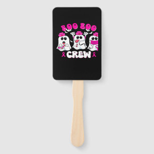 Boo Boo Crew Nurse Halloween Costume Ghost Breast  Hand Fan