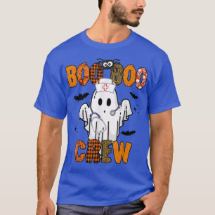 Boo Boo Crew Nurse Halloween Cute Ghost Spooky Nur T-Shirt