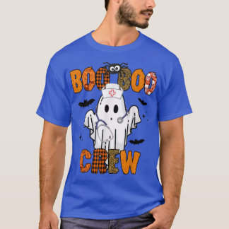 Boo Boo Crew Nurse Halloween Cute Ghost Spooky Nur T-Shirt